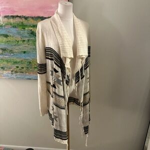 Love on a Hanger Boho Fringe Cardigan Medium